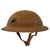 Original U.S. WWI Marine Corps British-Made Mk. I Helmet with EGA Device & Full Liner and Chinstrap Original Items