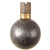 Original French WWI Model 1914 Bracelet Ball Hand Grenade with Fuse & Pull Ring Housing - Inert Original Items
