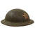 Original U.S. WWI 2nd Division 1st Field Signal Battalion Painted M1917 Doughboy Helmet with Liner - Indianhead Division Original Items