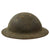 Original U.S. WWI 2nd Division 1st Field Signal Battalion Painted M1917 Doughboy Helmet with Liner - Indianhead Division Original Items