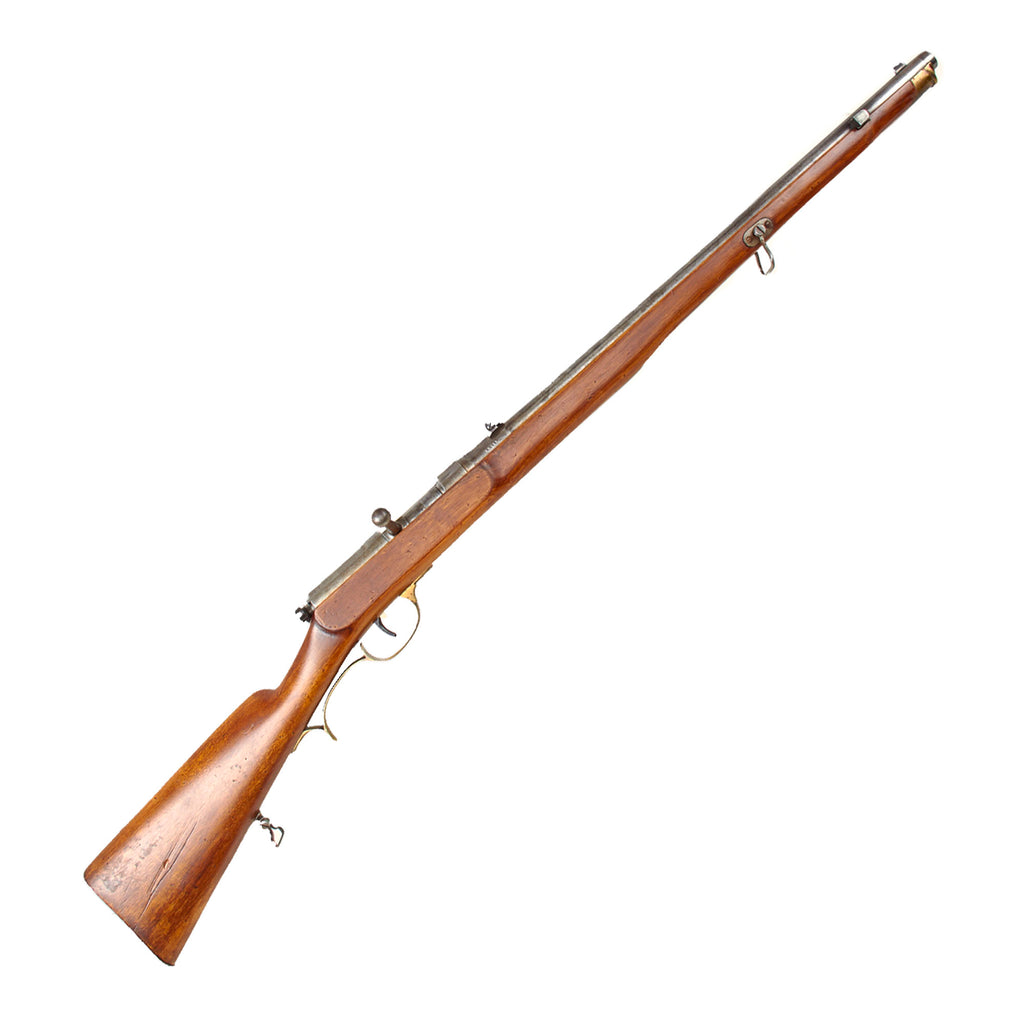 Original German Dreyse Zündnadel Needle Fire M1874 Baden Border Guard Rifle by F. v. Dreyse Sömmerda with Replacement Stützen Stock - Serial 14344 Original Items
