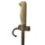 Original French WWI Lebel M.1886 Nickel Handle Cruciform Épée Bayonet with Steel Scabbard Original Items