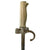 Original French WWI Lebel M.1886 Nickel Handle Cruciform Épée Bayonet with Steel Scabbard Original Items