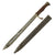 Original German WWI M1898/05 n/A Butcher Bayonet by Fichtel & Sachs with Bavarian Proof Mark & Scabbard Original Items