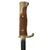 Original German WWI M1898 n/A GEW 98 Bayonet with Leather Scabbard - Unmarked Original Items