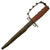 Original U.S. WWI M1917 Knuckle Duster Trench Knife with Original Scabbard Original Items