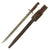 Original British WWI P-1907 Enfield Bayonet by Wilkinson with Scabbard & Leather Frog - Dated 1916 Original Items