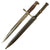 Original U.S. Philippine - American War Model 1892 Krag Rifle Bayonet and 2nd Pattern Scabbard - Dated 1900 Original Items