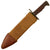 Original U.S. WWI Model 1917 Bolo Knife by Plumb Philadelphia Dated 1918 with 1918 Dated Canvas Scabbard Original Items