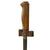 Original French WWI Lebel M.1886/93/07 Brass Handle Cruciform Épée Bayonet with Scabbard & Frog Original Items
