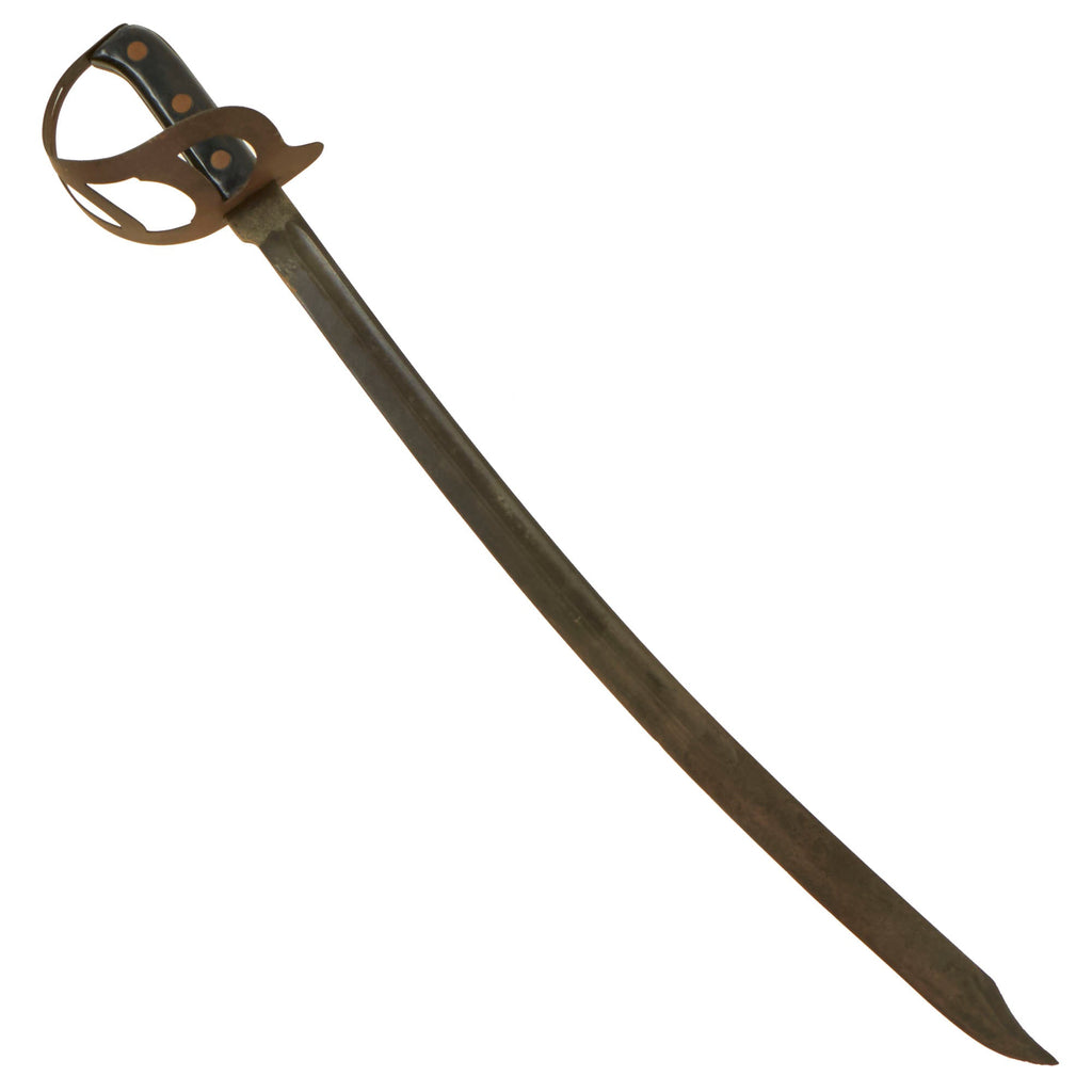 Original U.S. WWII US Navy Unmarked Milsco M-1941 Klewang Boarding Cutlass Original Items