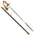 Original U.S. WWII Era Japanese-Made Model 1852 Navy Officer’s Sword with Scabbard & Belt in Case - Raymond L. White Original Items