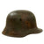 Original Imperial German Splotch Camouflage-Painted M16 Stahlhelm Helmet Shell - Marked “Bell” L64 Original Items