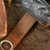 Original U.S. WWI British-Made Mk. I Helmet with Unidentified Insignia - Full Liner and Chinstrap Original Items
