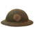 Original U.S. WWI M1917 37th Division Doughboy Helmet with Liner & Verdun Etched into Finish - Ohio National Guard “Buckeye” Division Original Items