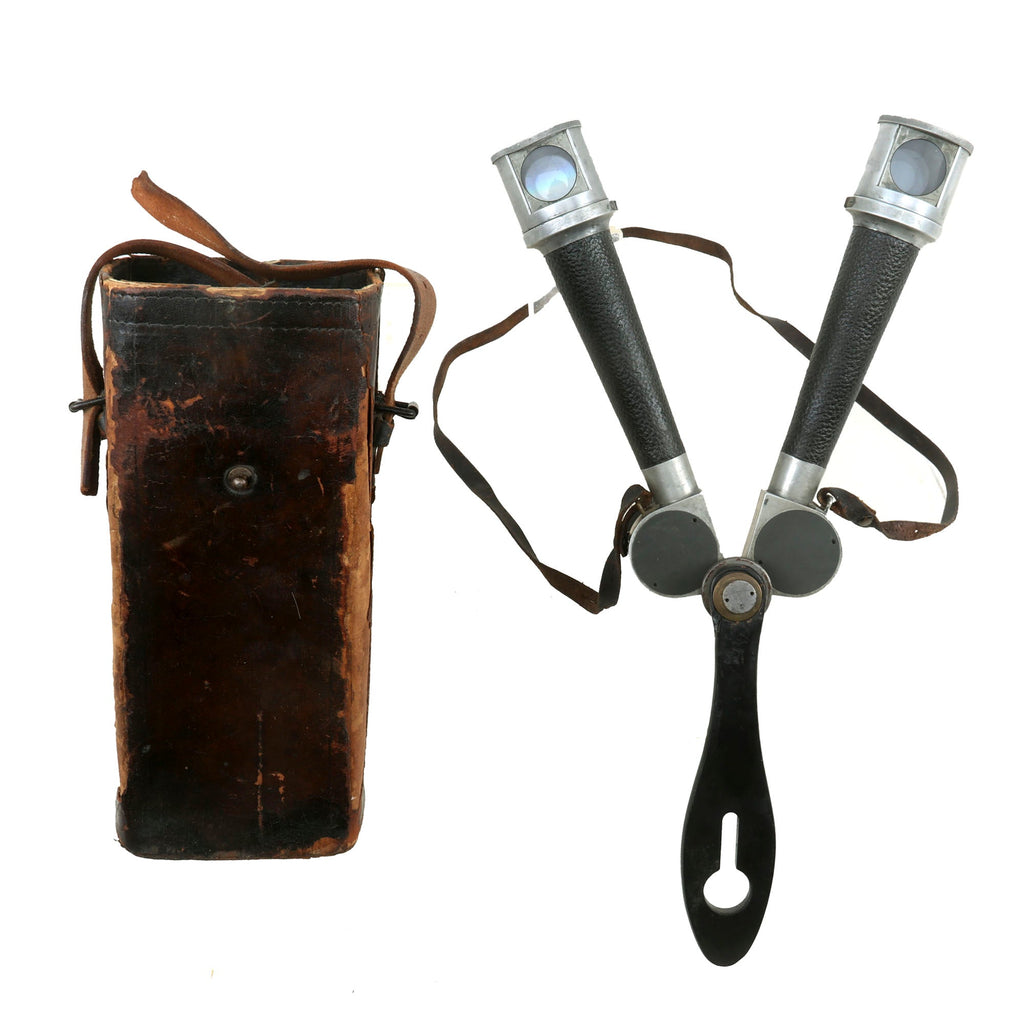 Original Imperial German WWI Teleplast 10x Binocular Rabbit Ears Periscope by Carl Zeiss in Original Case Original Items