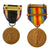 Original U.S. WWI Era Medal & Insignia Lot with Ribbon Bars & Collar Discs - 8 Items Total Original Items
