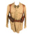 Original French WWI Era Named Foreign Legion Corduroy Uniform by L. Arraou of Paris with Armband & Two Sets of Breeches with Y Strap Rig - 4th Regiment Original Items