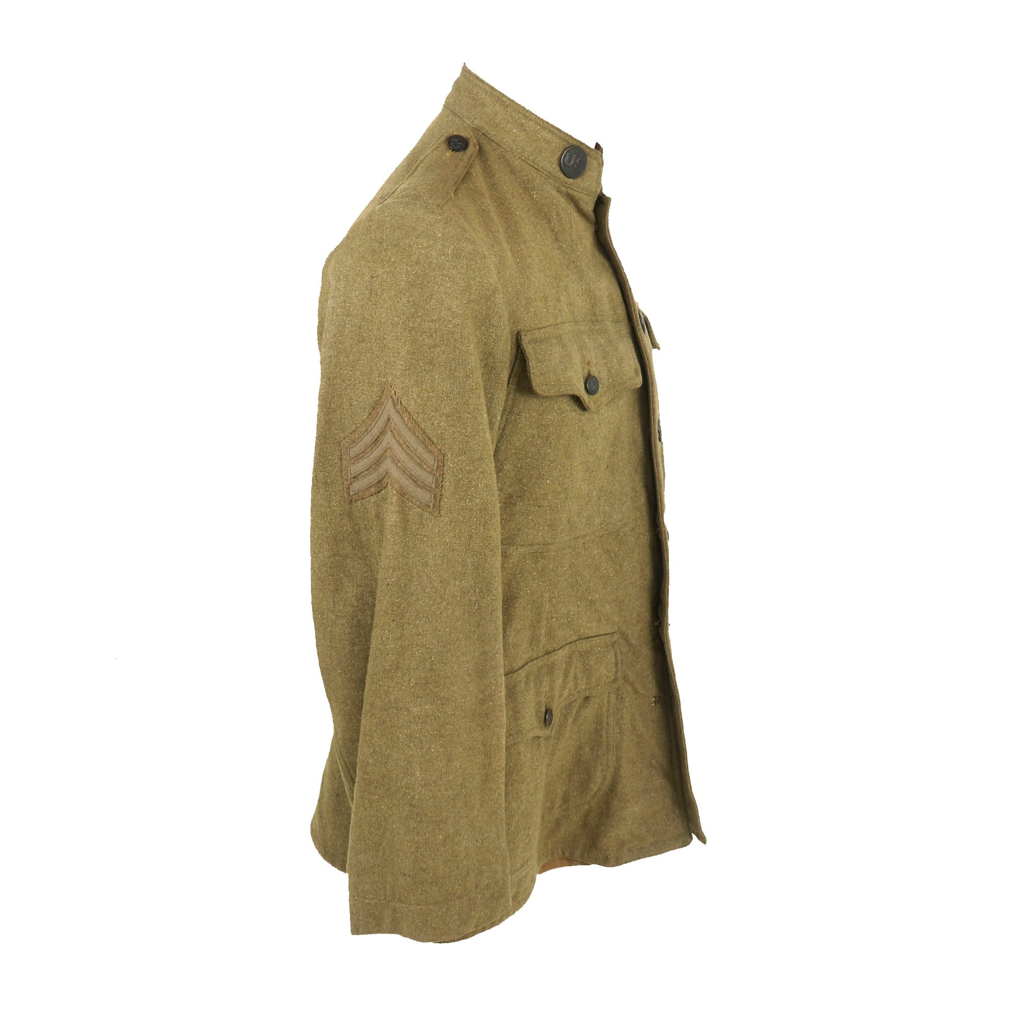 Original U.S. WWI 1st Army Engineer Sergeant's Uniform Jacket with