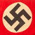 Original German WWII Kriegsmarine 80 x 135 cm Naval Jack Flag by G.A. Fröhlichs Sohn A.G. in Sudetenland - Gösch flagge Original Items
