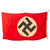 Original German WWII Kriegsmarine 80 x 135 cm Naval Jack Flag by G.A. Fröhlichs Sohn A.G. in Sudetenland - Gösch flagge Original Items