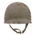 Original Iranian Cold War Era 2nd Pattern M62 Steel Helmet with Liner & Chinstrap - Rare