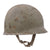 Original Iranian Cold War Era 2nd Pattern M62 Steel Helmet with Liner & Chinstrap - Rare