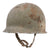 Original Iranian Cold War Era 2nd Pattern M62 Steel Helmet with Liner & Chinstrap - Rare