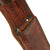 Original U.S. WWII Private Purchase Fighting Knife with Staghorn Pommel & Leather Belt Sheath by Marble Arms of Gladstone, Michigan Original Items