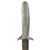 Original U.S. WWII Soldier Cut-Down Rare Everitt Green Handle Knuckle Fighting Knife with Custom Scabbard Original Items