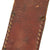 Original U.S. WWII Soldier Cut-Down Rare Everitt Green Handle Knuckle Fighting Knife with Custom Scabbard Original Items