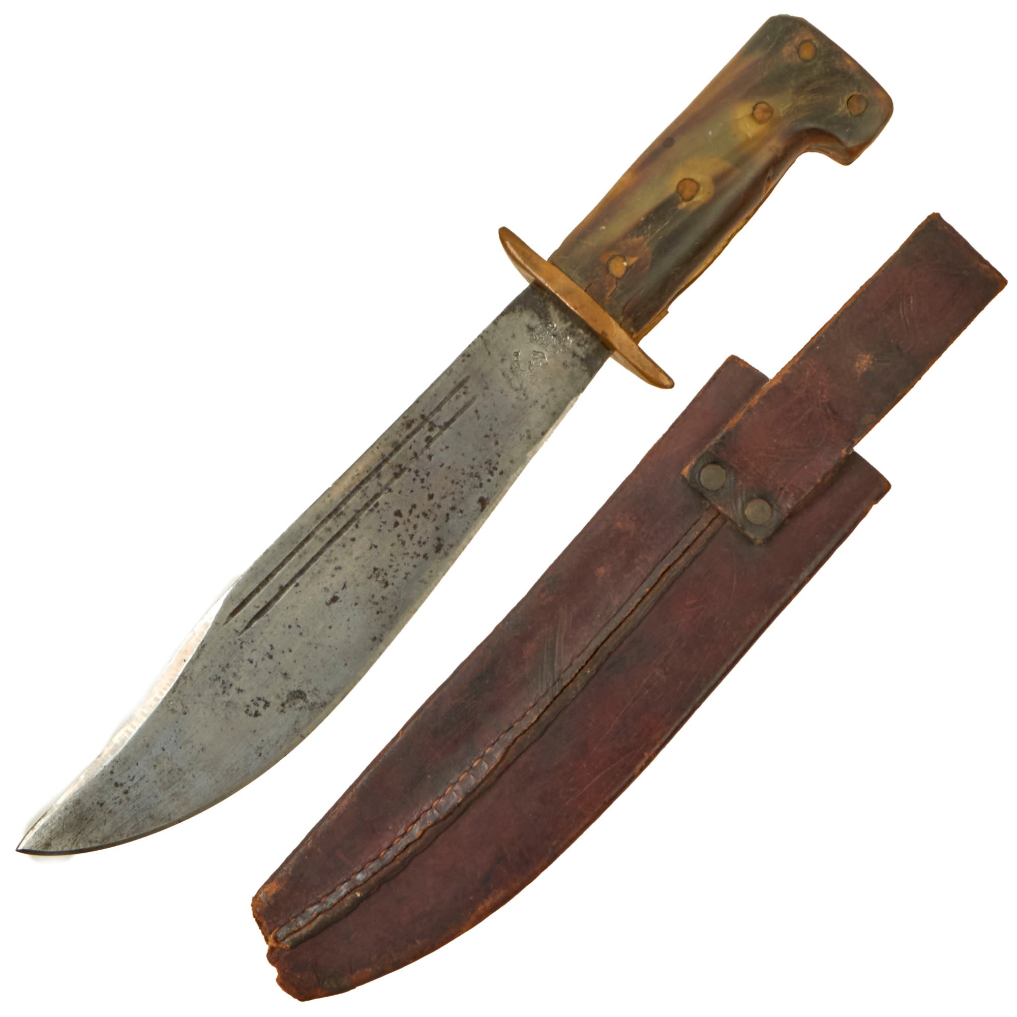 Original U.S. WWII Collins & Co. Legitimus No.18 Machete V44 Knife