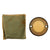 Original U.S. WWII Paratrooper D-Day Normandy Invasion Clip On Luminous Disc Helmet Marker with Original Pouch Original Items