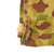 Original U.S. WWII USMC 1942-Dated Shelter Half Poncho by Powers & Co with Great Color - Reversible Camouflage Original Items
