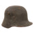 Original German WWII M18 Transitional Heer Army Single Decal Helmet with Relic 58cm Liner - Stamped ET66 Original Items