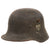 Original German WWII M18 Transitional Heer Army Single Decal Helmet with Relic 58cm Liner - Stamped ET66 Original Items