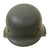 Original German WWII M42 Steel Helmet with Post War Sewn Waffen SS Oak Pattern A Cover and 1943 Dated 61cm Liner - Stamped ckl68 Original Items