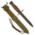 Original U.S. WWII M4 Bayonet for the M1 Carbine by CASE with M8 Scabbard by B.M. Co. Original Items