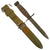 Original U.S. WWII M4 Bayonet for the M1 Carbine by IMPERIAL with M8 Scabbard by B.M. Co Original Items
