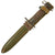 Original U.S. WWII M4 Bayonet for the M1 Carbine by IMPERIAL with M8 Scabbard by B.M. Co Original Items