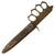 Original U.S. WWI Model 1918 Mark I Trench Knife by L. F. & C. with Correct Steel Scabbard - Missing Prongs Original Items