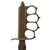 Original U.S. WWI Model 1918 Mark I Trench Knife by L. F. & C. with Correct Steel Scabbard - Missing Prongs Original Items