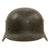 DRAFT Original German WWII Extra Small Heer M35 Double Decal Helmet with 1937 Dated 53cm Liner & Chinstrap - Stamped ET60 (Copy) Original Items