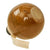 Original Japanese WWII Type 4 Ceramic Inert Hand Grenade in Glaze Brown with Replacement Fuze Assembly Original Items