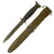 Original U.S. Vietnam War Era Imperial M-7S Survival Knife Made from Left Over Parts with M8A1 Scabbard Original Items