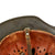 Original German WWII Single Decal Luftwaffe M40 Helmet with Liner & Partial Chinstrap - Stamped Q64 Original Items