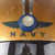 Original U.S. Navy USN Late 1950s APH-5 Flight Helmet Shell by MSA with Damaged Adjustable Visor & MS-22001 Oxygen Mask Original Items