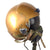Original U.S. Navy USN Late 1950s APH-5 Flight Helmet Shell by MSA with Damaged Adjustable Visor & MS-22001 Oxygen Mask Original Items