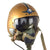 Original U.S. Navy USN Late 1950s APH-5 Flight Helmet Shell by MSA with Damaged Adjustable Visor & MS-22001 Oxygen Mask Original Items