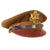 Original U.S. WWII Army Officer Wool Felt Visor Service Cap by Society Brand Headwear - Size 6 7/8 Original Items